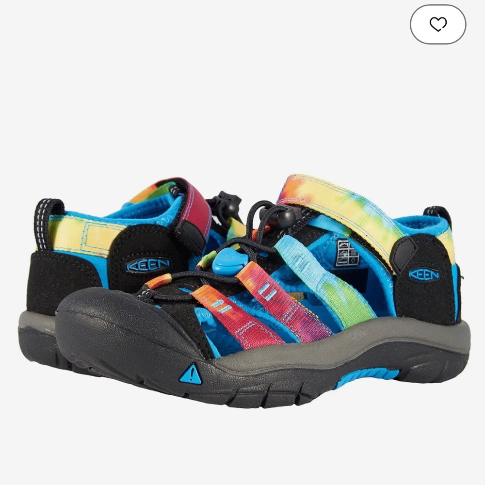 Keen Newport H2 Rainbow Tie Dye Water Shoes